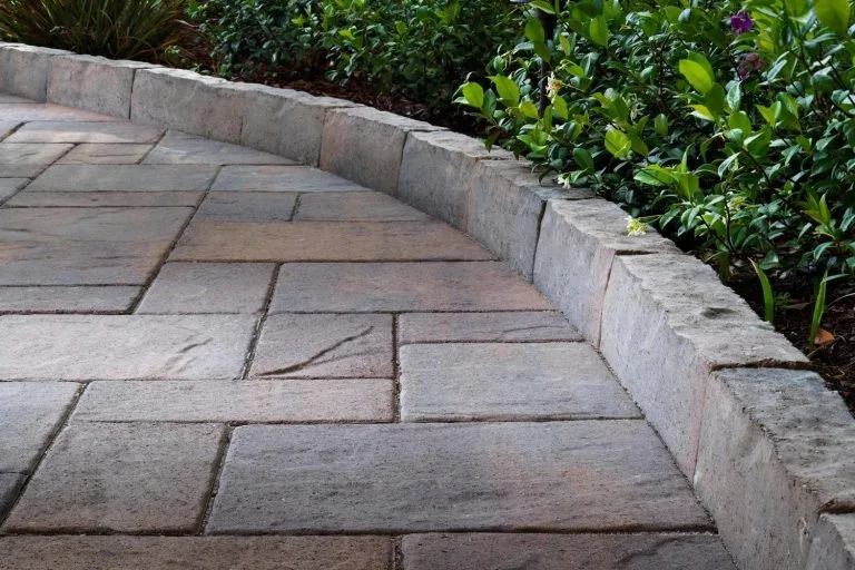 Concrete Paver Walkway Edge Ideas For Your California Home